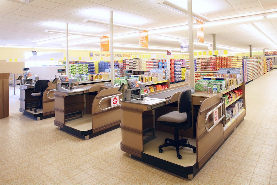 Aldi interior