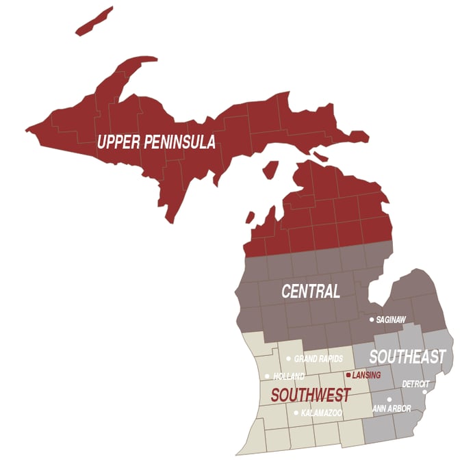 Michigan City Map