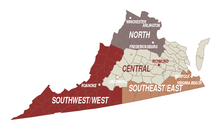 Virginia Map