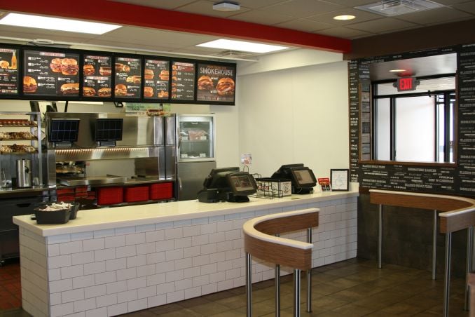 arbys interior dining room shot 